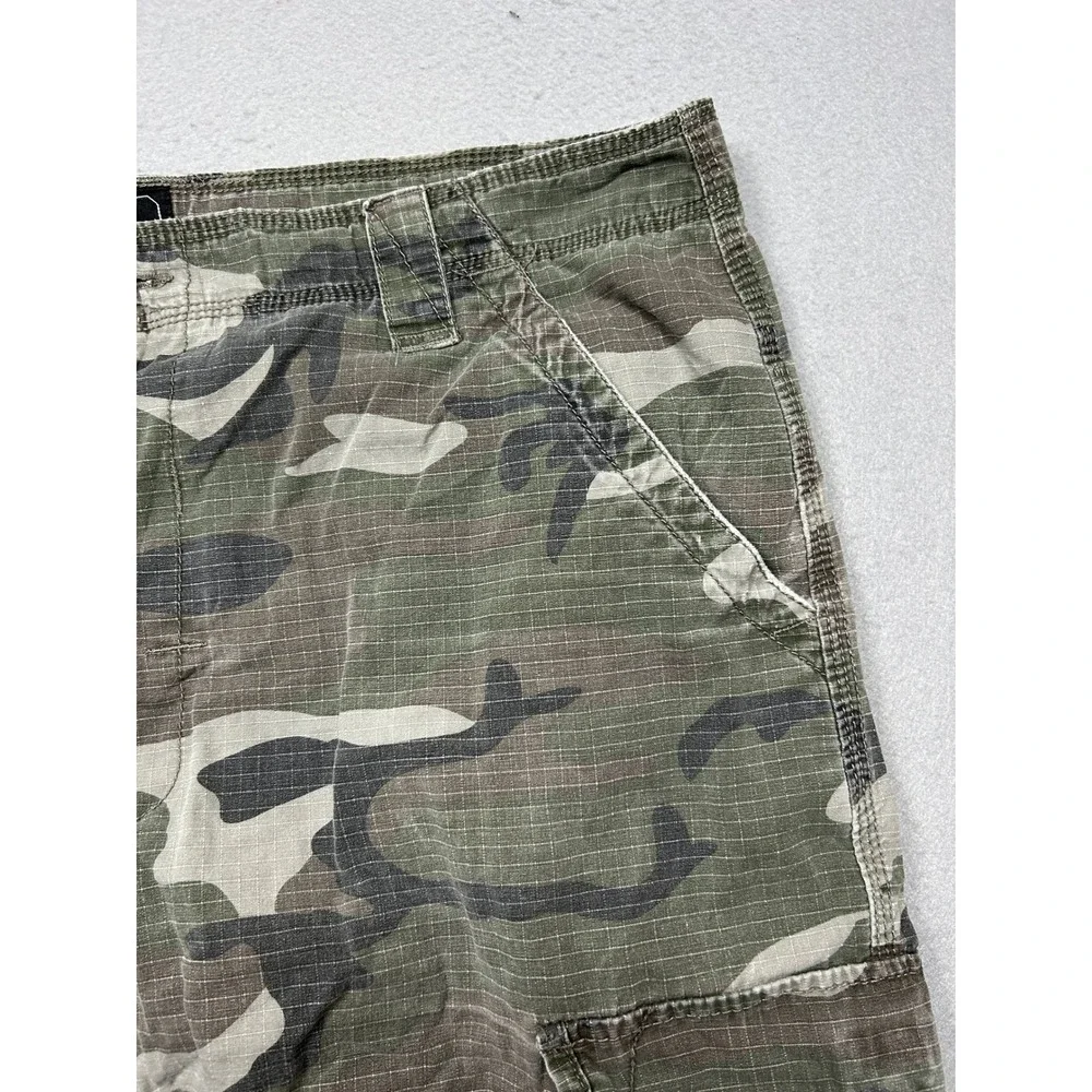 CSG Cargo Shorts Ripstop Camouflage Green 38 Mens
